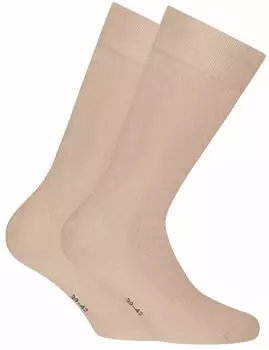 Rohner Crew Basic Bamboo Tagessocke beige