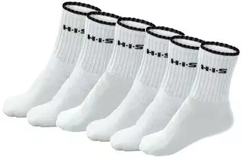 H.I.S Jeans Sportsocken mit Frottee & verstärkten Belastungszonen (350916) weiß