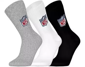 NFL NFL Crew Socks (BF5600406.00003) weiß/grau/schwarz