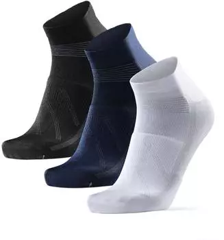Danish Endurance Kurze Radsocken (DE-CYCL-LC-3P-MC-L) mischfarben