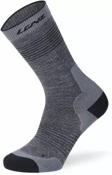 Lenz Think About Merino Outdoor 1 Mid Socken (30010) grau