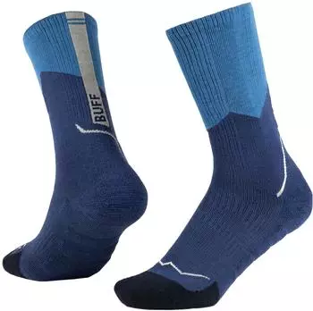 Buff Merino MW Crew Wandersocken (138870.707) blau