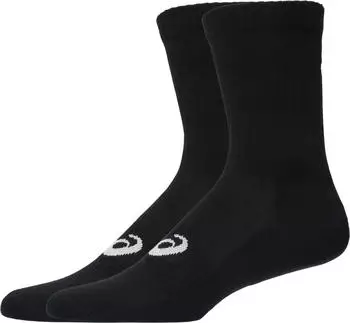 Asics 3 Pack Crew Sock mit spezieller Dämpfung, mit Mesh-Knit-Gewebe (3033C298.001) performance black