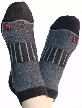Wowerat Air-Zone 3er Pack Lauf- Fitness-Socken (W6939) schwarz