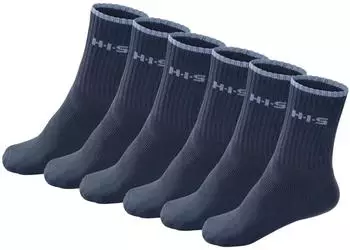 H.I.S Jeans Sportsocken mit Frottee & verstärkten Belastungszonen (351416) marine