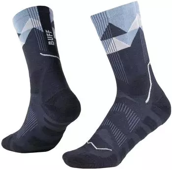 Buff Thermonet Crew Wandersocken night blue