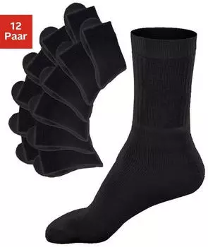 Goin Freizeitsocken mit farbigen Streifen (389485) schwarz