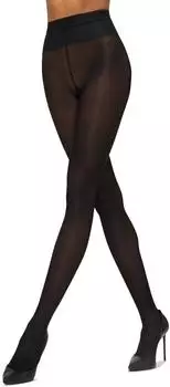 Wolford Neon 40 DEN Strumpfhose glänzend halbtransparent (014978) dunkelblau