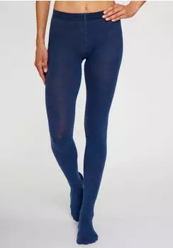 Lavana by Otto Strickstrumpfhose mit extra Zwickel blau