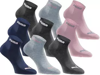 Puma Sneaker Socks Statement Edition black/lady/light