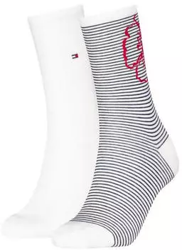 Tommy Hilfiger Socken 2er-Pack unifarben (38510011) wei&szlig;