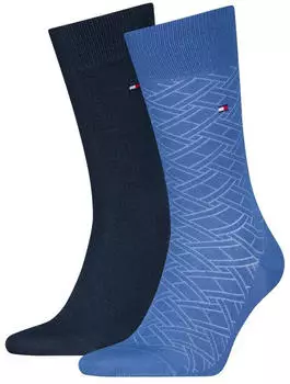 Tommy Hilfiger Herrensocken 2er Pack (29872257) blau