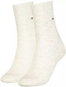 Tommy Hilfiger Socken 2er-Pack unifarben (100001493) beige