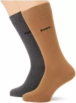 Hugo Boss Mittelhohe Socken 2er-Pack (50516616) medium beige