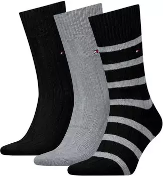 Tommy Hilfiger 2-Pack Rugby Socken (701235377) schwarz