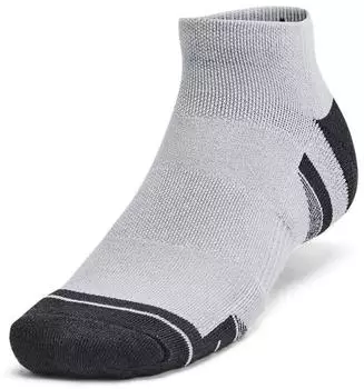 Under Armour UA Performance Tech 3-Pack Low Cut Socken (1386244) mod gray-jet gray