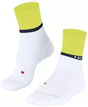 Falke RU4 Endurance Compression Laufsocken (16890) wei&szlig;/gelb
