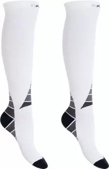 CFLEX Kompressions Kniestrümpfe (AY90734) weiß/grau