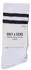 Only & Sons Basic Tennis Sock 2 Pack Noos (22039047) weiß mit schwarzen streifen