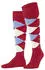 Burlington Manchester Kniestrümpfe Argyle tropicana (8049)