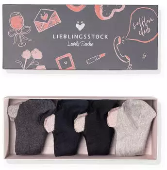 Lieblingsst&uuml;ck KellyEp Geschenkbox Sneaker Kurzsocken (47585139) schwarz