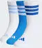 Adidas 3-STREIFEN DÄMPFENDE SPORTSWEAR CREW SOCKEN 3 PAAR Ray Blue / White / Glow Blue (KD1720)
