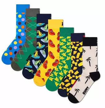 Happy Socks 7er-Pack Socken - Geschenkbox 7 days 3