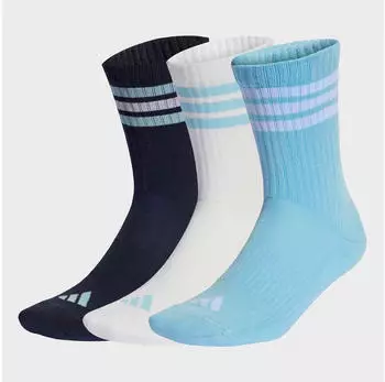 Adidas Knee Sock 2P Kniestr&uuml;mpfe (KE5504) hellblau/dunkelblau/wei&szlig;