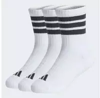 3er Pack adidas 3-Streifen Cushioned Sportswear Crew Retro Socken Kinder JZ0531 -