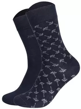 Joop! Socken mit Label-Print (J61050-5999-35/38) dunkelblau