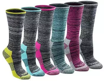 Dickies Dri-tech Fashion Moisture Control Crew Socks (I61004) schwarz meliert