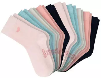 Schiesser Legwear Kids Socken 5er-Pack (183285-909-27) rosa