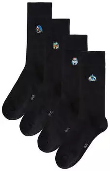 Next Fashion Sesame Street Socken (W4005645) schwarz