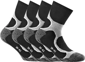 Rohner Running Quarter Socken grau