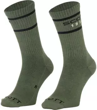 Scott Retro Casual Crew Socken tranquil green