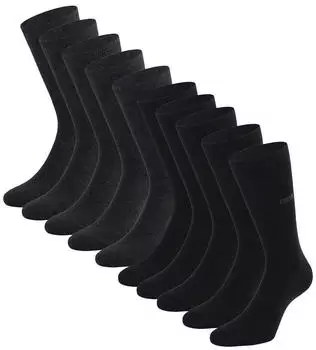 Cinque 5er-Pack Business Socken (CO-100-39-42) schwarz