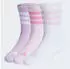 Adidas 3-STREIFEN DÄMPFENDE SPORTSWEAR CREW SOCKEN 3 PAAR Powder Plum / White / Ice Lavender (KD1721)