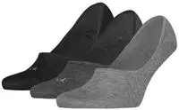 Calvin Klein 3P Footie Socks For Men Grau Gr 39/42 Herren