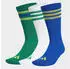 Adidas Kniestrümpfe 2P Kniehohe Socken bold green/bold blue/bright yellow
