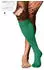 Falke No. 10 Pure Fil d'Écosse Kniestrümpfe Uni green hill