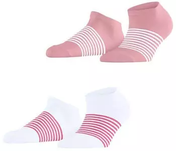 Esprit Summer Stripe 2-Pack Sneakersocken (17451) sortiment