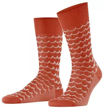 Falke Sea Rock M So Socken gemustert (12469) orange red clay