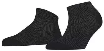 Falke Shell Intrigue Sneaker Socken schwarz