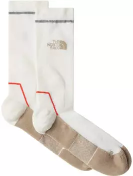 The North Face Trail Run Merino Crew Sock Multifunktionssocken (NF0A8GB6) white dune/khaki stone