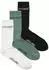 Jack & Jones JACSOHO Tennis Socks 3 Pack Socken (71478306) weiß/mineral blau/schwarz