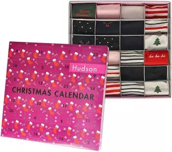Hudson Socke Christmas Calendar Socks (41764113) sortiment 9990