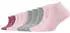 s.Oliver Sneaker Socken Essentials 10er-Pack (94572840) grau-rose meliert