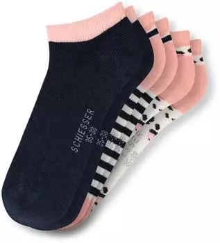 Schiesser 3 Pack Sneaker Socken Multipack (183290) mischfarben