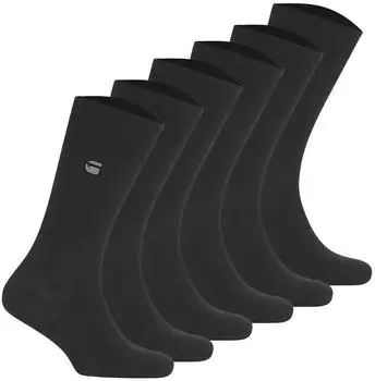 G-Star SAGE Kurzsocken 6er Pack (TB_SAGE-6P-GSM060-40-43) schwarz