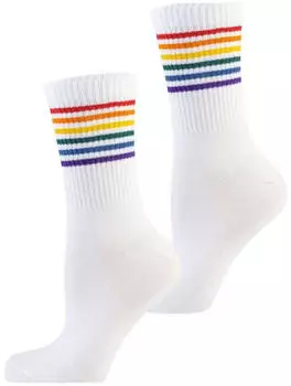 Nur Die Good Vibes Socken 2er-Pack regenbogen